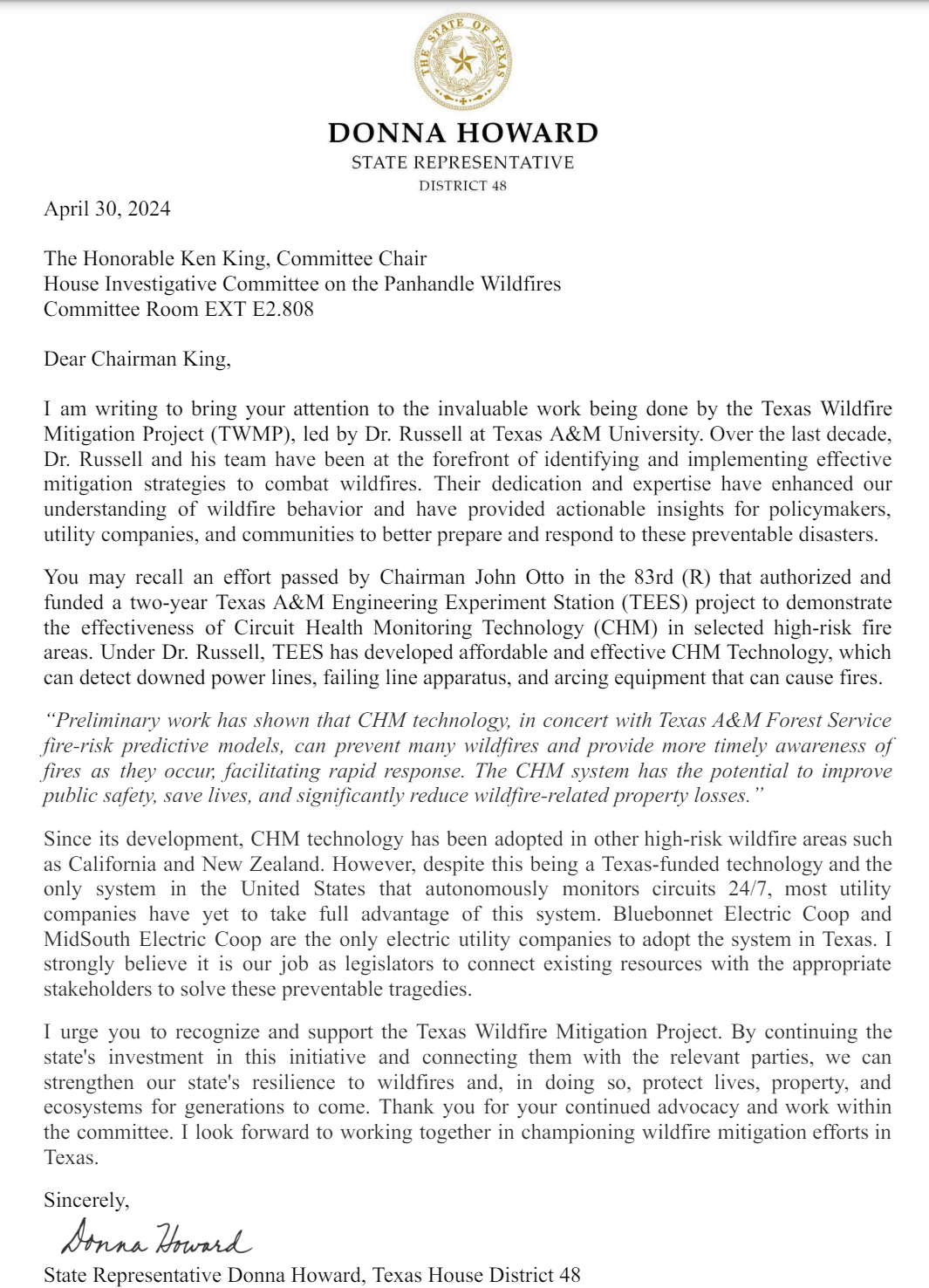 Responsible Government — Team Howard TX